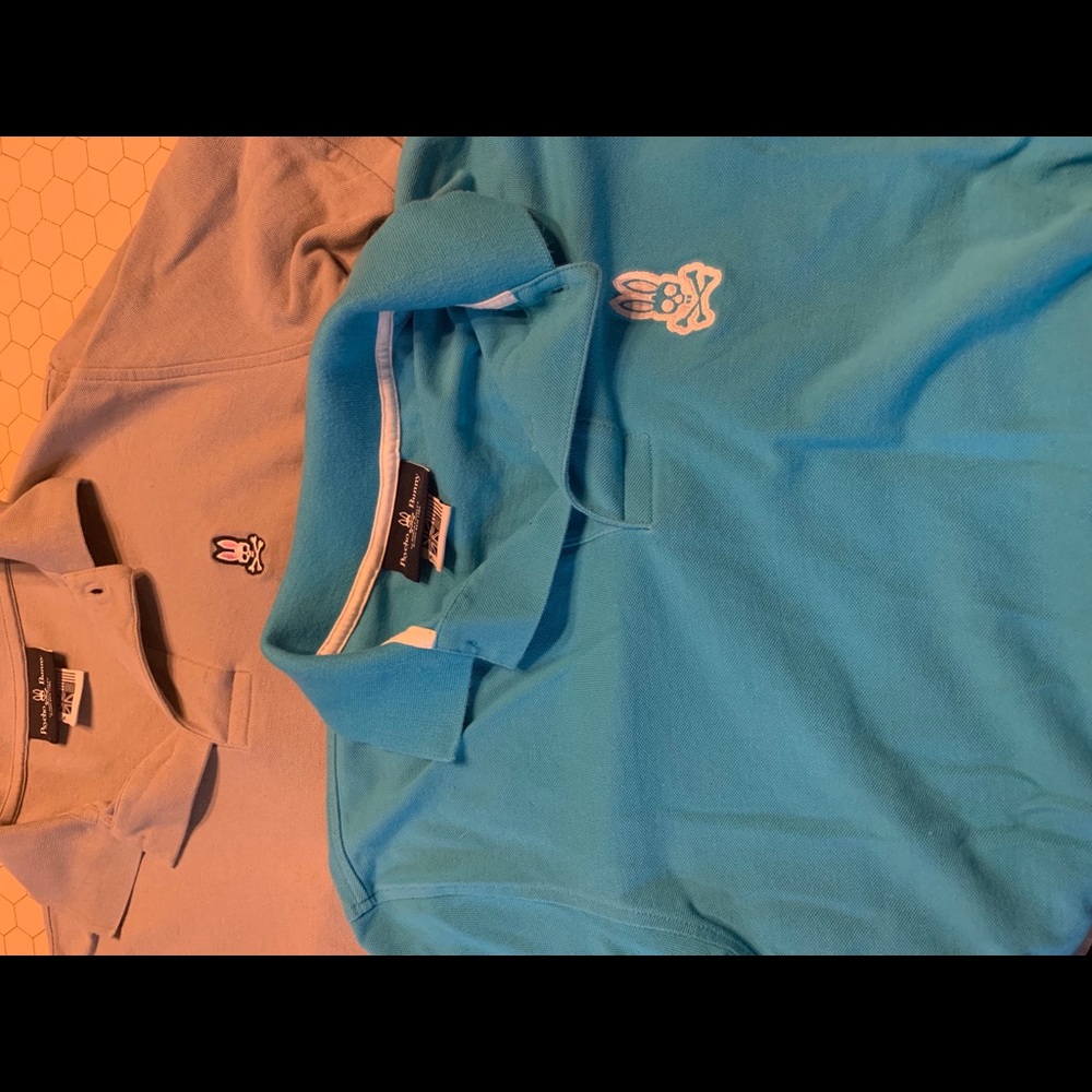 Men’s Psycho Bunny Polo x2